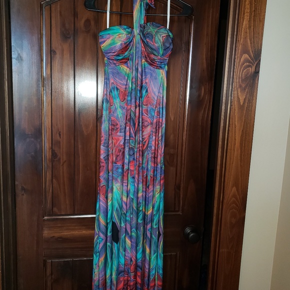 India Boutique Dresses & Skirts - NWOT - Colorful Maxi Dress -Size L